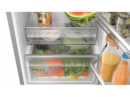 BOSCH KGN397ICT — Frigorífico combi, Altura 203 cm, Inox, No Frost, Capacidad 363 l