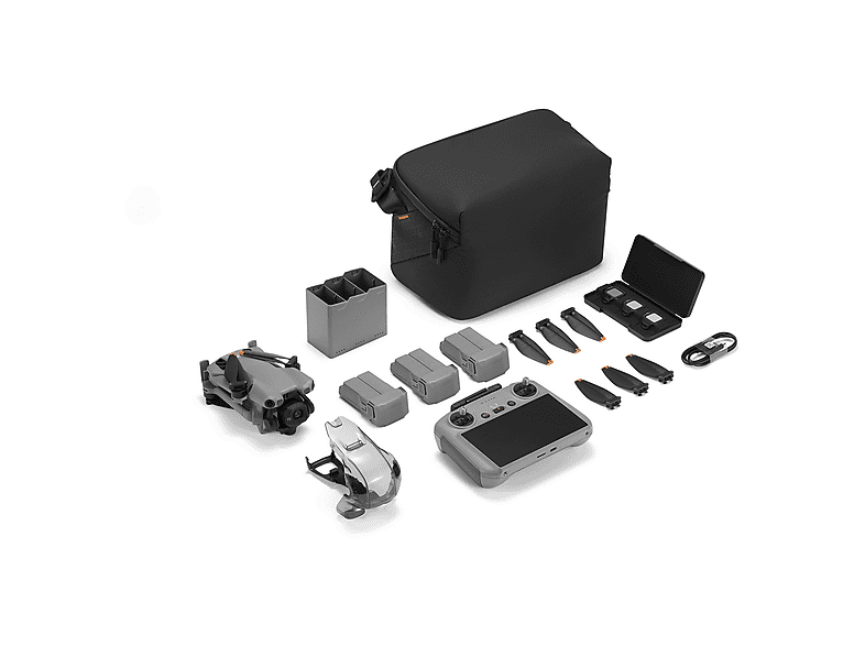 DJI Mini 5 Pro Fly More Combo (DJI RC2) — Mini Dron, Gris, 50 megapixel, 36 min Autonomía, Sensor CMOS de 1 pulgada con 50 MP