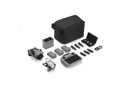 DJI Mini 5 Pro Fly More Combo (DJI RC2) — Mini Dron, Gris, 50 megapixel, 36 min Autonomía, Sensor CMOS de 1 pulgada con 50 MP