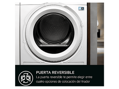 AEG Series 7000 TR719G2PB — Secadora bomba de calor, Eléctrico, 9 kg, Blanco