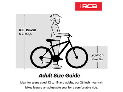 RCB GK2 — Bicicleta de Montaña, Titanio, Azul