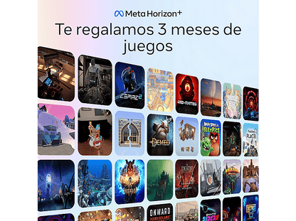 META Quest 3s — Gafas de realidad virtual, 128 GB, 8GB RAM, Blanco, Snapdragon XR2 Gen 2