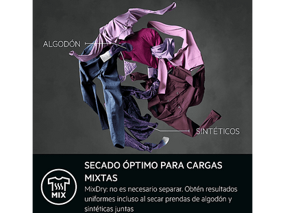 AEG Serie 7000 SensiDry TR718EBOB — Secadora bomba de calor, 8 kg, Blanco