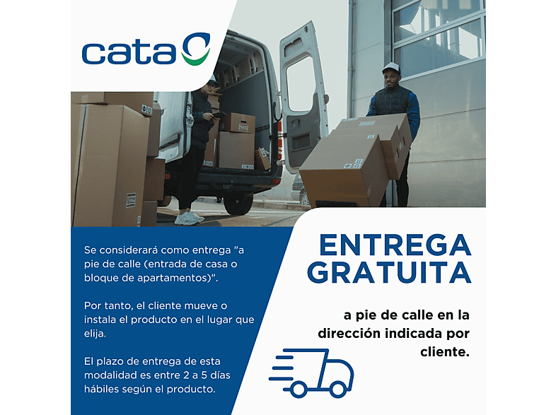 CATA 2186309 ARMONIA X60 — Campana grupo filtrante, 3 velocidades, 645 m³/h, 44 cm, Acero Inox