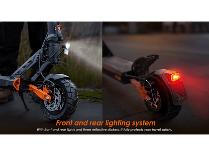 KUKIRIN G2 Pro VMP — Patinete eléctrico, Pot. máx. 500 W, Carga máx. 120 kg, negro (ref. 168226373)
