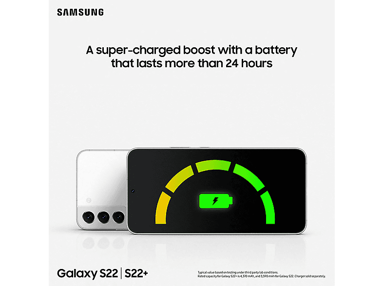 SAMSUNG GALS22+ 6.6P/5G/8N/8+128GB/P — Smartphone, 8 GB RAM, 120 Hz, 4500 mAh, Oro rosado