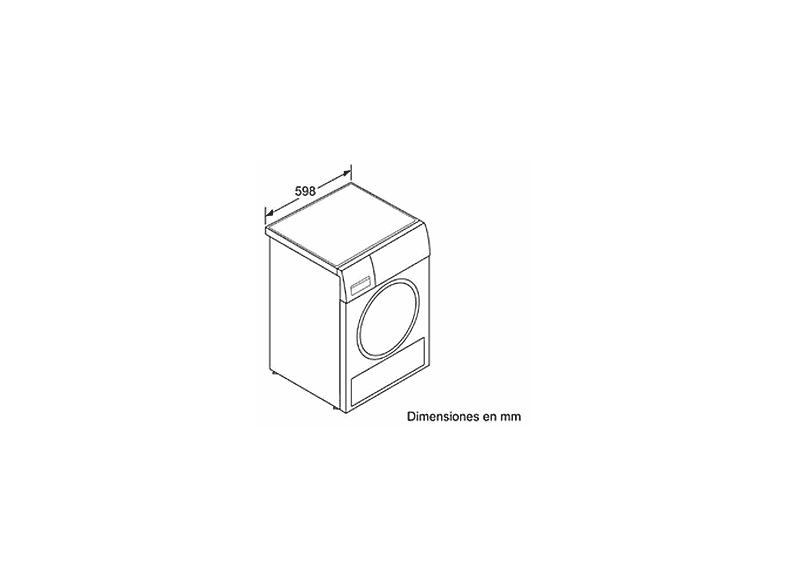 BALAY 3SB090B — Secadora bomba de calor, 9 kg, 15 programas, Blanco, Bomba de calor