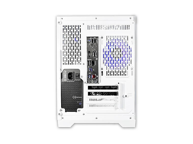 NITROPC Avanzado — PC Gaming, 16 GB RAM, 1 TB SSD, Blanco, AMD Ryzen 5 5600X (6 núcleos