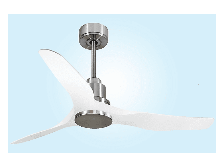 PURLINE ThassosD127C0464486 — Ventilador de techo, 6 velocidades, Plata