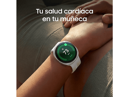 SAMSUNG Galaxy Watch9 BT 44 mm — Smartwatch, 32 GB, 2 GB RAM, Plata, 1.5"