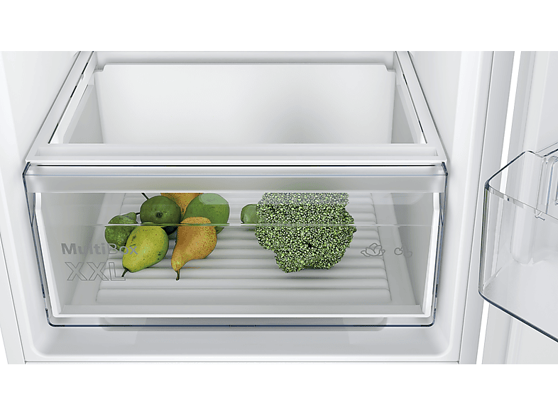 BOSCH KIV87NSE0 — Frigorífico combi, Altura 1772 mm, White, No Frost, Capacidad 270 l