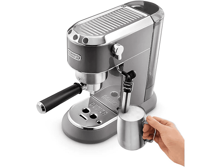 DELONGHI EC785.GY — Cafetera express, 1300 W, 15 bar, 2 tazas, beige