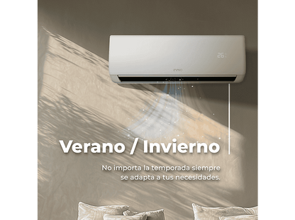 EVVO EVVO Clima WIFI 3x1 30.000 BTU (9.000 + 9.000+ 12.000) — Split 3x1, Blanco, 30000 fg/h, Función Inverter
