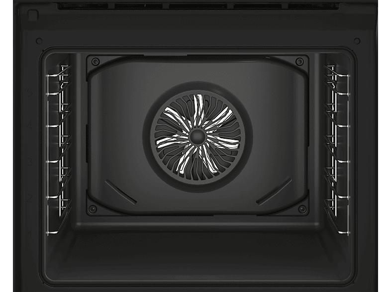 BEKO BBSE12120XD — Pack Horno + Placa, 59 cm, Inox, Horno Multifunción, 72 l