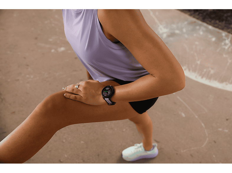 GARMIN Forerunner 165 Music — Smartwatch, Polímero, Color del cuerpo del reloj:Púrpura, Color de banda:Púrpura claro;Púrpura