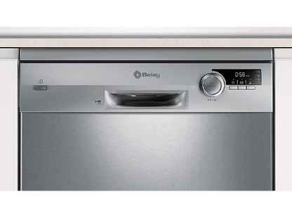 BALAY 3VS572IP — Lavavajillas, 13 servicios, Rackmatic, Inox, 5 Programas
