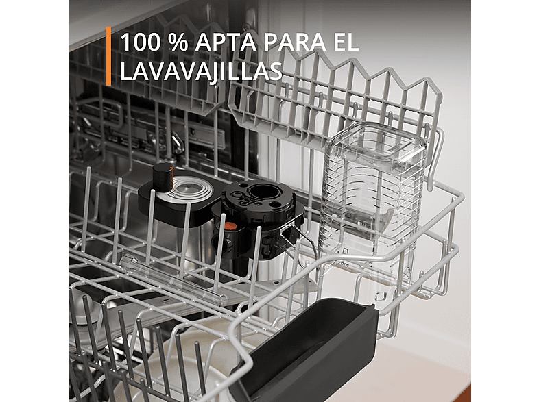 KRUPS Sensation Milk EA912B — Cafetera superautomática, 1450 W, 1.7 L, Depósito de leche 0.3 L, Táctil