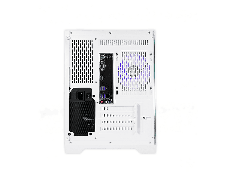 NITROPC Avanzado — PC Gaming, 16 GB RAM, 480 GB SSD, Blanco, AMD Ryzen 5 3400G (4 núcleos