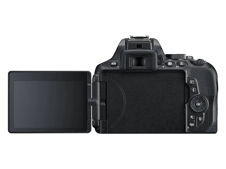 NIKON D5600 — Cámara digital, Negro, CMOS, Full HD 1080p