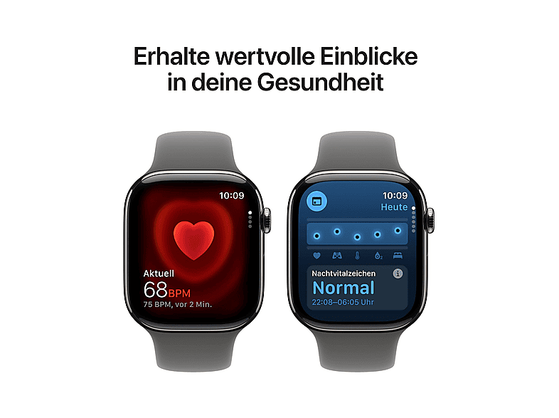 APPLE Watch Series 11 — Smartwatch, Titanio, Gris, M/L