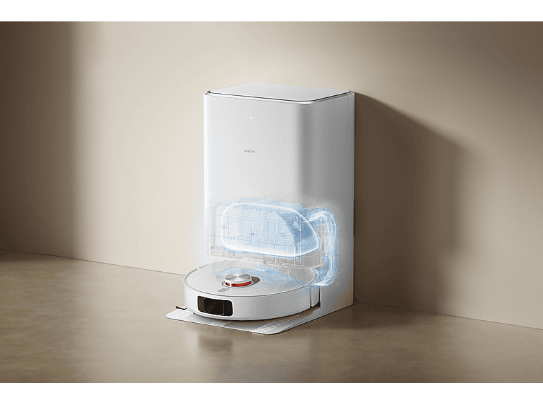 XIAOMI BHR8859EU X20 PRO EU — Robot aspirador, 55 W, Blanco, Potencia de succión 7 kPa, Depósito 2,5 l