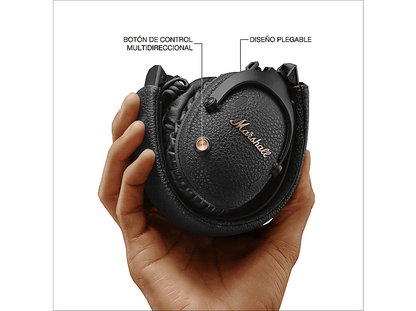 MARSHALL Monitor III A.N.C. — Auriculares inalámbricos, Circumaurales, Plegables, Negro, Bluetooth 5.3