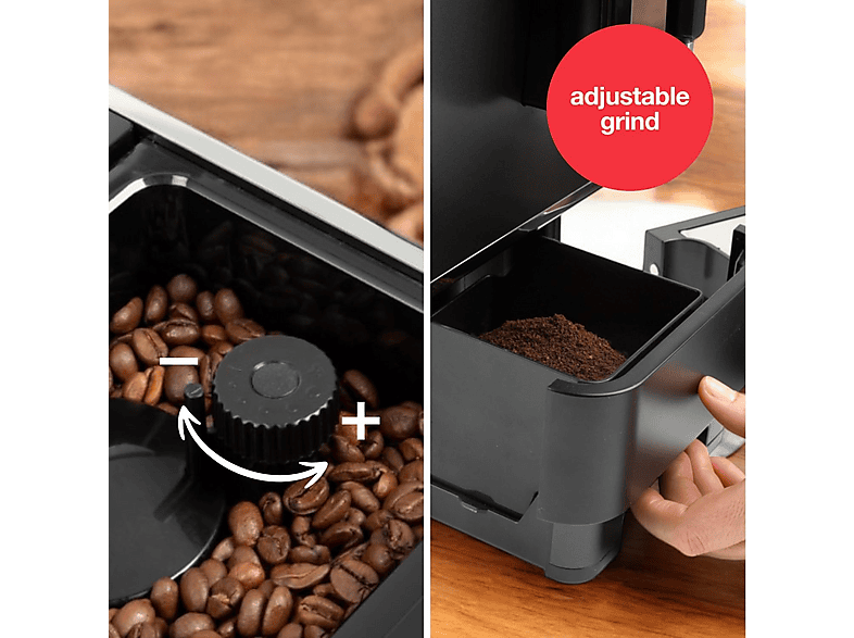 SOLAC LA7617 — Cafetera Espresso, 1470 W, 20 bar, 2 tazas, Plata Oscuro