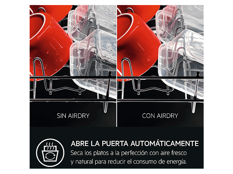 AEG FFB74927ZW — Lavavajillas, 14 servicios, 8 programas, 60 cm, Blanco