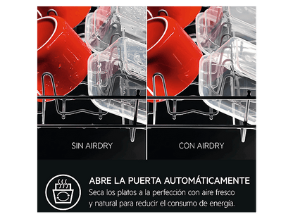 AEG FFB74927ZW — Lavavajillas, 14 servicios, 8 programas, 60 cm, Blanco
