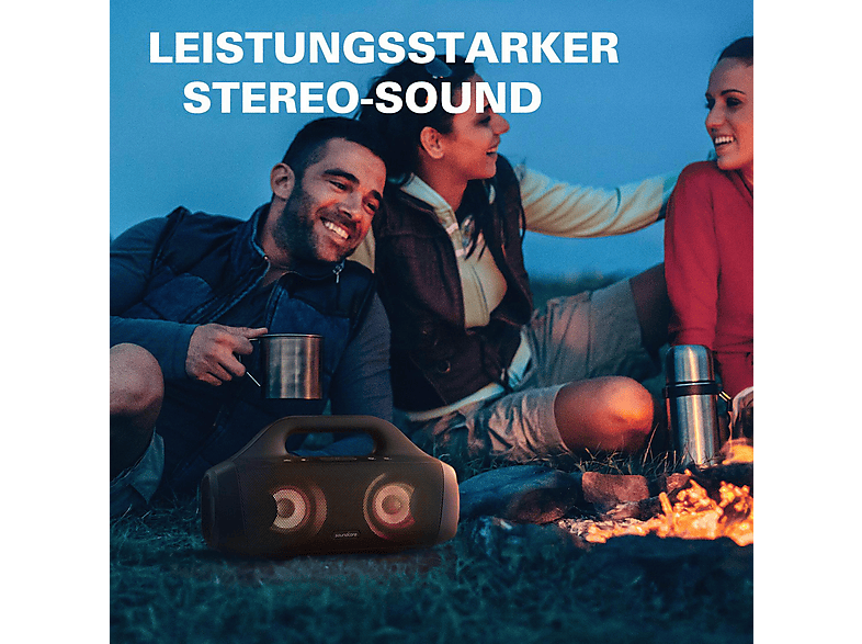 SOUNDCORE BY ANKER Select Pro — Altavoz inalámbrico, 30 W, Bluetooth, Black, 16 h