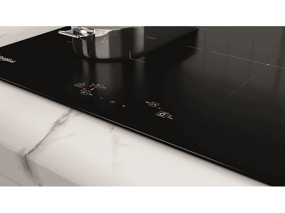 WHIRLPOOL WB Q4860 NE — Placa inducción, Zona grande 30 cm, 59 cm, Negro, 3 zonas