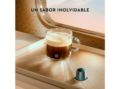 DE LONGHI — Cafetera de cápsulas, De'Longhi Nespresso® Gran Latissima EN640.W, 1400W, Blanco, 19 bar