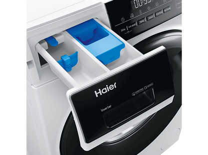 HAIER I-Pro Series 3 HW90-BP14939-S — Lavadora carga frontal, 9kg, Antibacterias, Blanco, 1400rpm