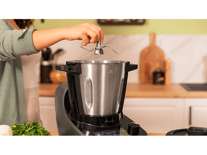 CECOTEC Mambo Touch con Jarra Habana — Robot de cocina, 1600W, Negro, 3.3 l, 37 Funciones