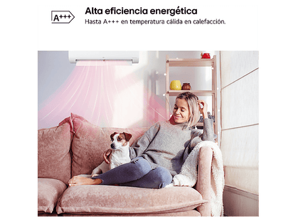 LG WIFIECO12.SET — Aire acondicionado Split 1 x 1, Blanco, 2967 fg/h, ThinQ