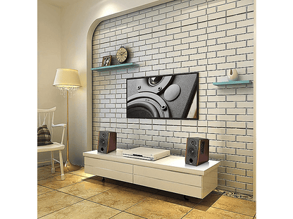 EDIFIER R1700BT — Altavoces Hifi Estéreo, Bluetooth, Brown, 66, 2 canales
