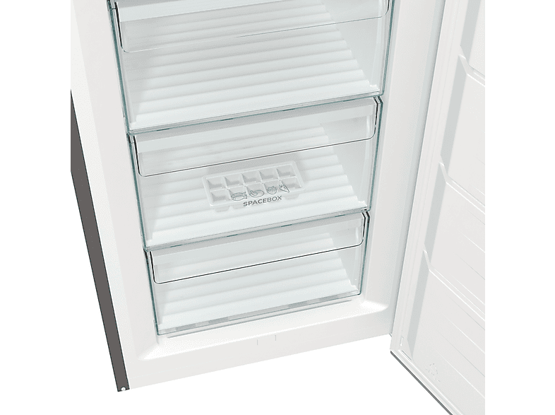 GORENJE FN619EES5 — Congelador vertical, 1850 mm, Gris, Metálico, 280 l
