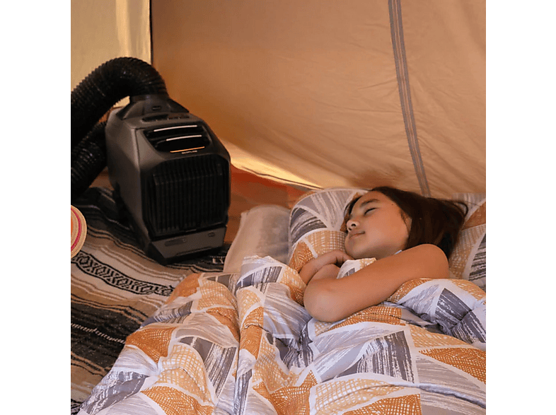 ECOFLOW WAVE 3 — Aire acondicionado portátil, 330 m³, Negro, 6100 fg/h, 65 dB(A)