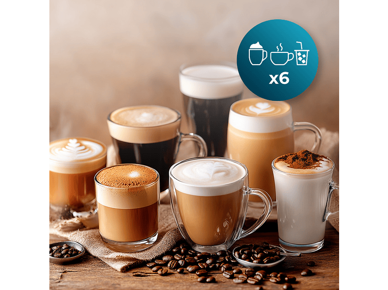 CECOTEC FreeStyle Latte T — Cafetera de cápsulas, 1350 W, Gris, 20 bar, 0,4 l