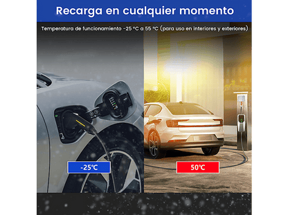 SMORGR 8 M 11kW 16A IP67 Tipo 2 — Cargadores vehículos eléctricos, plateado