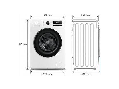 SVAN OL84ADW00 — Lavadora carga frontal, 8 kg, 15 programas, Blanco