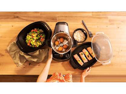 CECOTEC Mambo 11090 Habana — Robot de cocina, 1600W, Negro, 3.3 l, 37 funciones