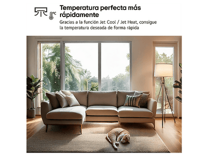 LG WIFIECO12.SET — Aire acondicionado Split 1 x 1, Blanco, 2967 fg/h, ThinQ