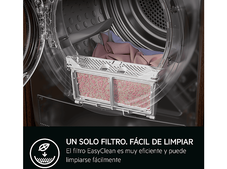 AEG Serie 7000 SensiDry TR718EBOB — Secadora bomba de calor, 8 kg, Blanco