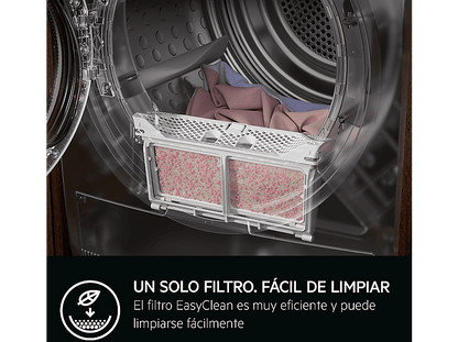 AEG Serie 7000 SensiDry TR718EBOB — Secadora bomba de calor, 8 kg, Blanco
