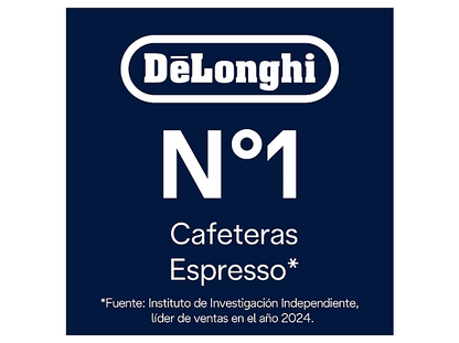 DE LONGHI — Cafetera superautomática, Vaporizador, 1450 W, Negro, De'Longhi Magnifica Start ECAM220.21.BG