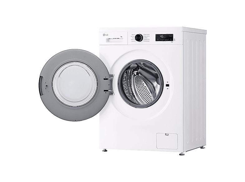 LG F4X1009NWK — Lavadora carga frontal, 9 kg, 10 programas, 1400 rpm, AI Direct Drive™
