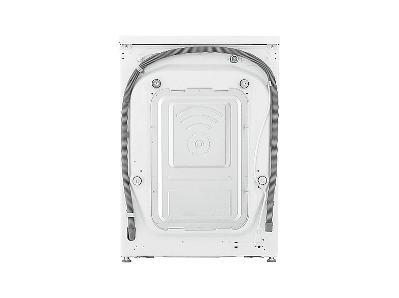 LG F4WR6010A1W.ABWQPES — Lavadora carga frontal, 10 kg, 12 programas, Inox, 1400 rpm