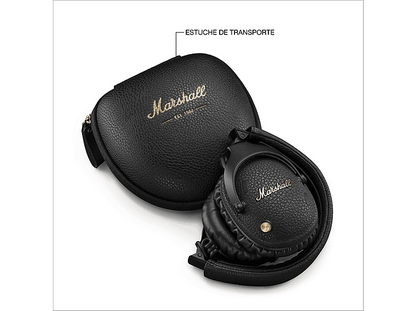 MARSHALL Monitor III A.N.C. — Auriculares inalámbricos, Circumaurales, Plegables, Negro, Bluetooth 5.3