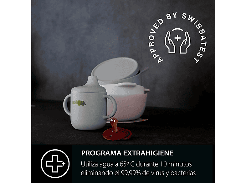 AEG FFB74927ZW — Lavavajillas, 14 servicios, 8 programas, 60 cm, Blanco